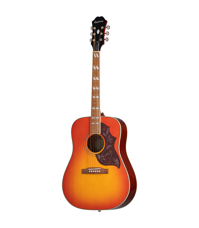 EPIPHONE HUMMINGBIRD STUDIO FADED CHERRY SOLID TOP GITARA ELEKTRO-AKUSTIČNA