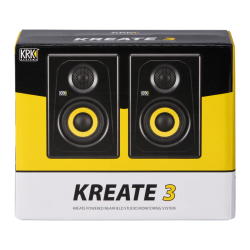 KRK KREATE 3 STUDIO MONITOR PAR ZVUČNA KUTIJA