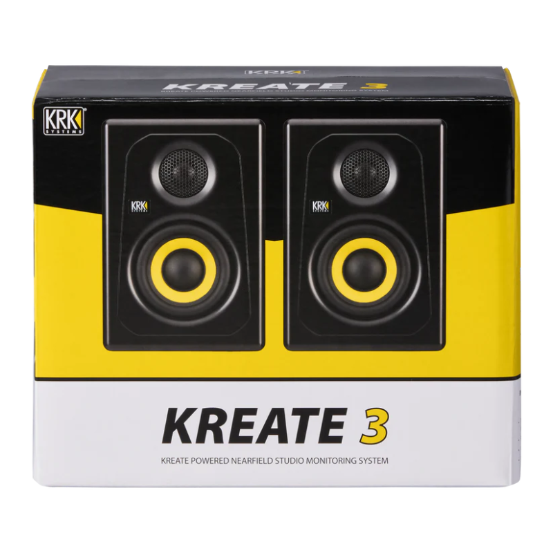KRK KREATE 3 STUDIO MONITOR PAR ZVUČNA KUTIJA