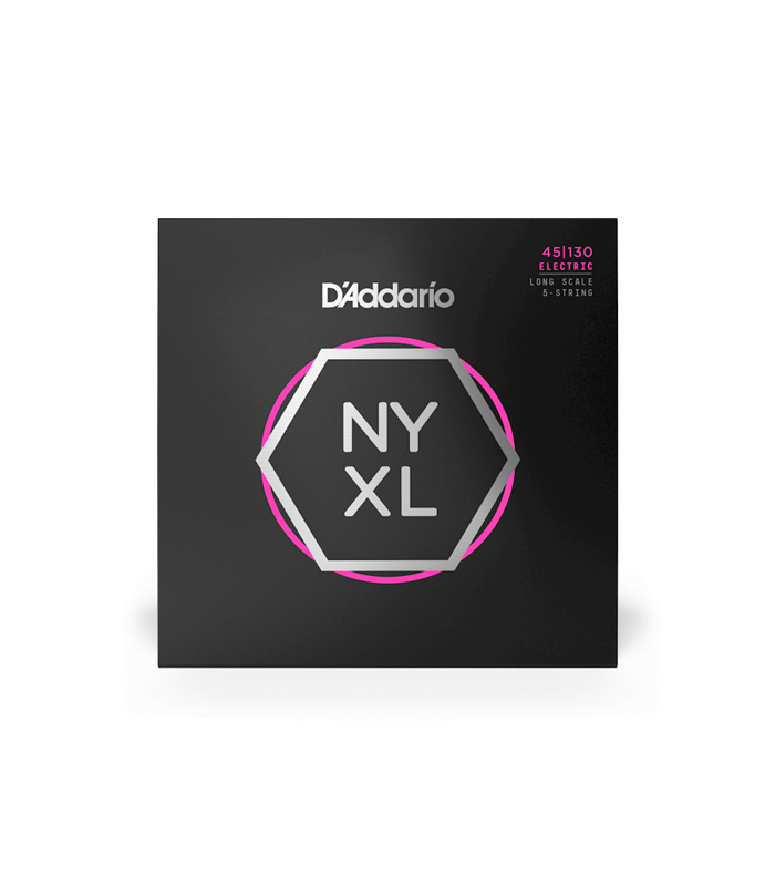 D'ADDARIO BASS NYXL 45-130 5-string ŽICE