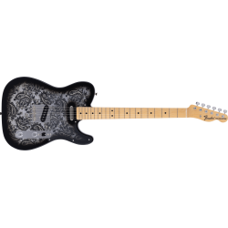 FENDER LTD TELECASTER MN BLACK PAISLEY JP-25 JAPAN GITARA ELEKTRIČNA
