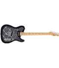 FENDER LTD TELECASTER MN BLACK PAISLEY JP-25 JAPAN GITARA ELEKTRIČNA