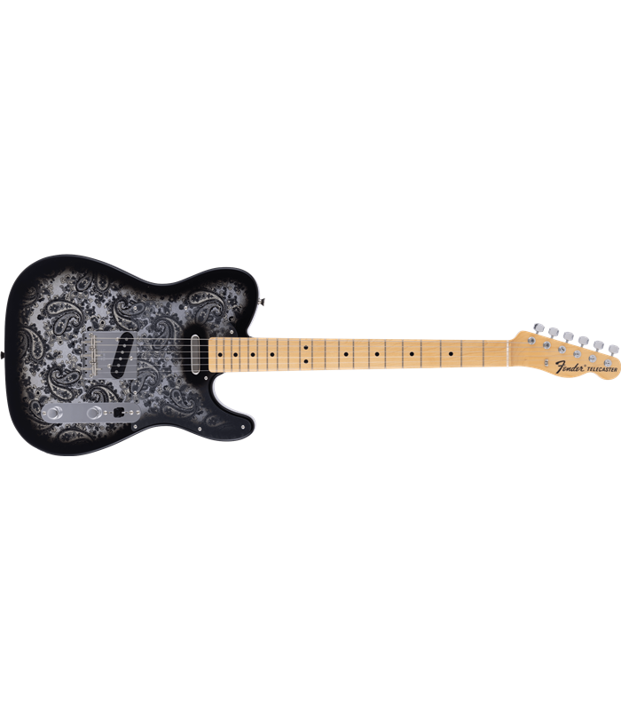 FENDER LTD TELECASTER MN BLACK PAISLEY JP-25 JAPAN GITARA ELEKTRIČNA