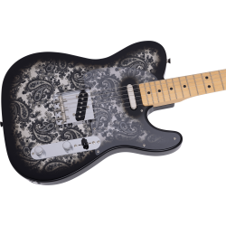 FENDER LTD TELECASTER MN BLACK PAISLEY JP-25 JAPAN GITARA ELEKTRIČNA