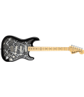 FENDER LTD STRATOCASTER MN BLACK PAISLEY JP-25 JAPAN GITARA ELEKTRIČNA