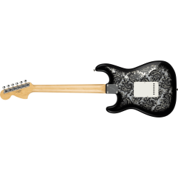 FENDER LTD STRATOCASTER MN BLACK PAISLEY JP-25 JAPAN GITARA ELEKTRIČNA