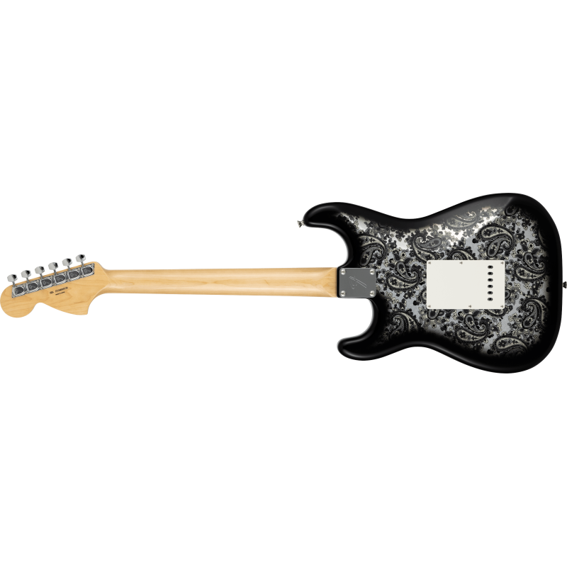 FENDER LTD STRATOCASTER MN BLACK PAISLEY JP-25 JAPAN GITARA ELEKTRIČNA