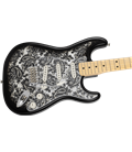 FENDER LTD STRATOCASTER MN BLACK PAISLEY JP-25 JAPAN GITARA ELEKTRIČNA