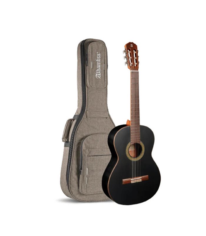 ALHAMBRA 1C BLACK SATIN + NAVLAKA GITARA KLASIČNA
