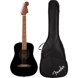 FENDER CALIFORNIA STANDARD REDONDO MINI WB IB BLK GITARA AKUSTIČNA