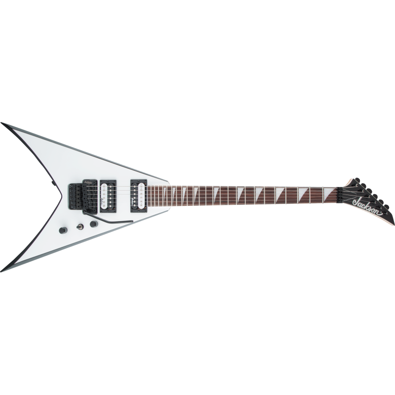 JACKSON JS32 King V AH FB WHT W/BLK BVL GITARA ELEKTRIČNA
