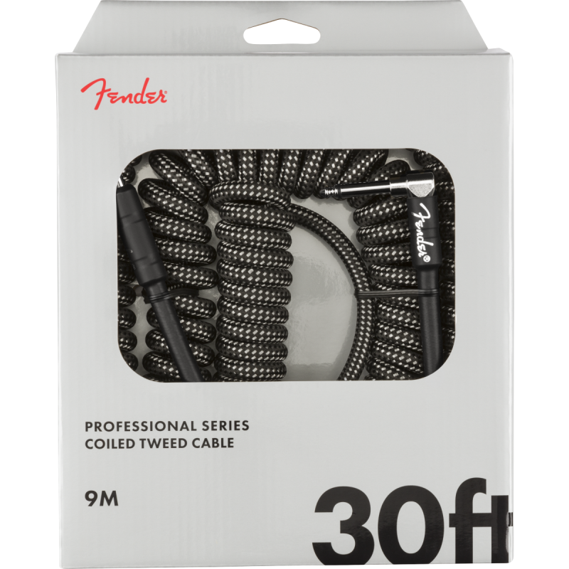 FENDER INSTRUMENT PRO COIL 30' GRY TWD 9m KABEL