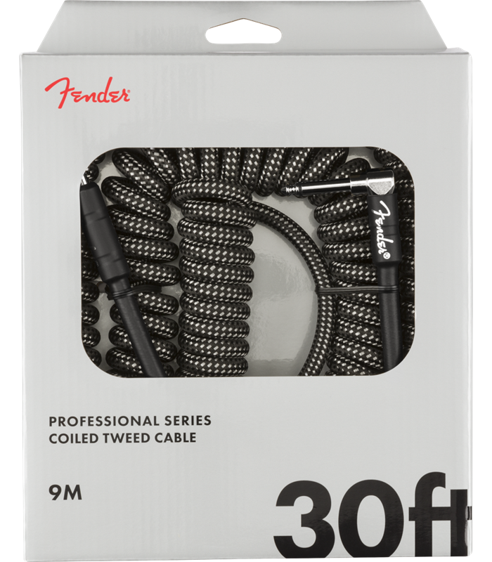 FENDER INSTRUMENT PRO COIL 30' GRY TWD 9m KABEL