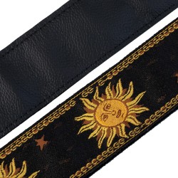 LEVY'S 2" SUN DESIGN JACQUARD WEAVE REMEN