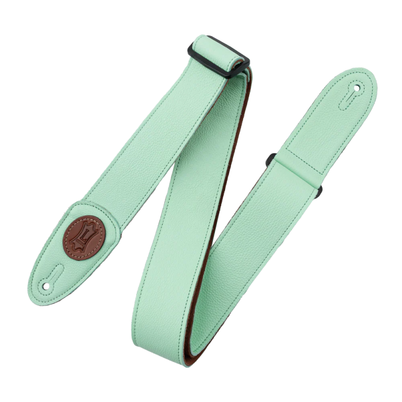 LEVY'S 2" SIGNATURE LEATHER GARMENT AQUA GREEN REMEN