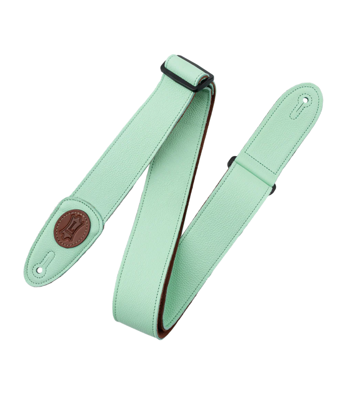 LEVY'S 2" SIGNATURE LEATHER GARMENT AQUA GREEN REMEN