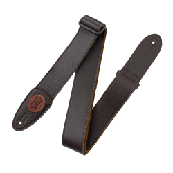 LEVY'S 2" SIGNATURE LEATHER GARMENT DARK BROWN REMEN