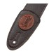 LEVY'S 2" SIGNATURE LEATHER GARMENT DARK BROWN REMEN
