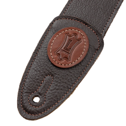LEVY'S 2" SIGNATURE LEATHER GARMENT DARK BROWN REMEN