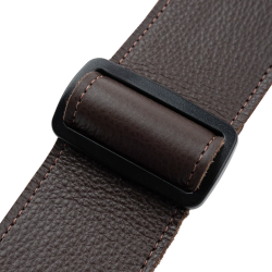 LEVY'S 2" SIGNATURE LEATHER GARMENT DARK BROWN REMEN