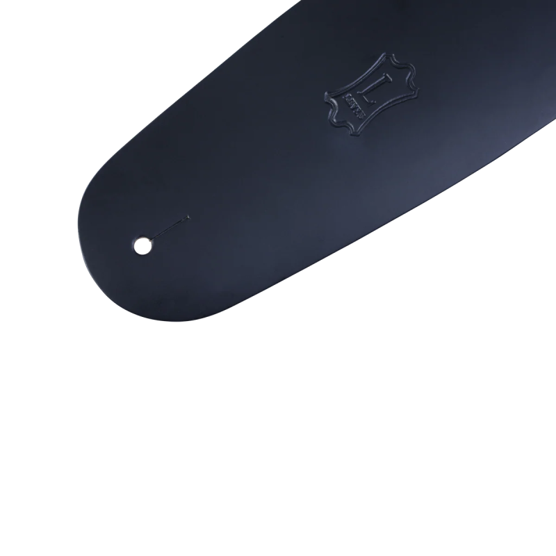 LEVY'S 3.5" LEATHER BASS M4-BLK REMEN
