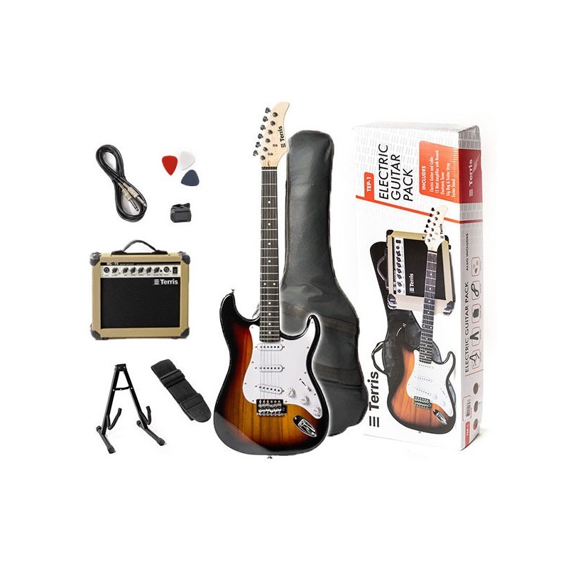 TERRIS TEP1SB GUITAR SET GITARA ELEKTRIČNA
