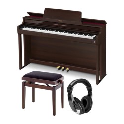 CASIO AP-550 BK SET stolica, slušalice DIGITALNI PIANINO