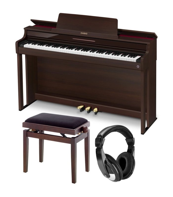 CASIO AP-550 BK SET stolica, slušalice DIGITALNI PIANINO