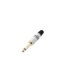 ADAM HALL K3CJM2 GOLD jack 6,3 KONEKTOR