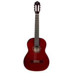 ORTEGA R121WR WINE RED + torba GITARA KLASIČNA