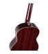 ORTEGA R121WR WINE RED + torba GITARA KLASIČNA