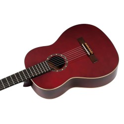 ORTEGA R121WR WINE RED + torba GITARA KLASIČNA