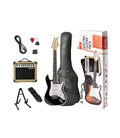 TERRIS TEP-1 MINI GUITAR SET BLK GITARA ELEKTRIČNA