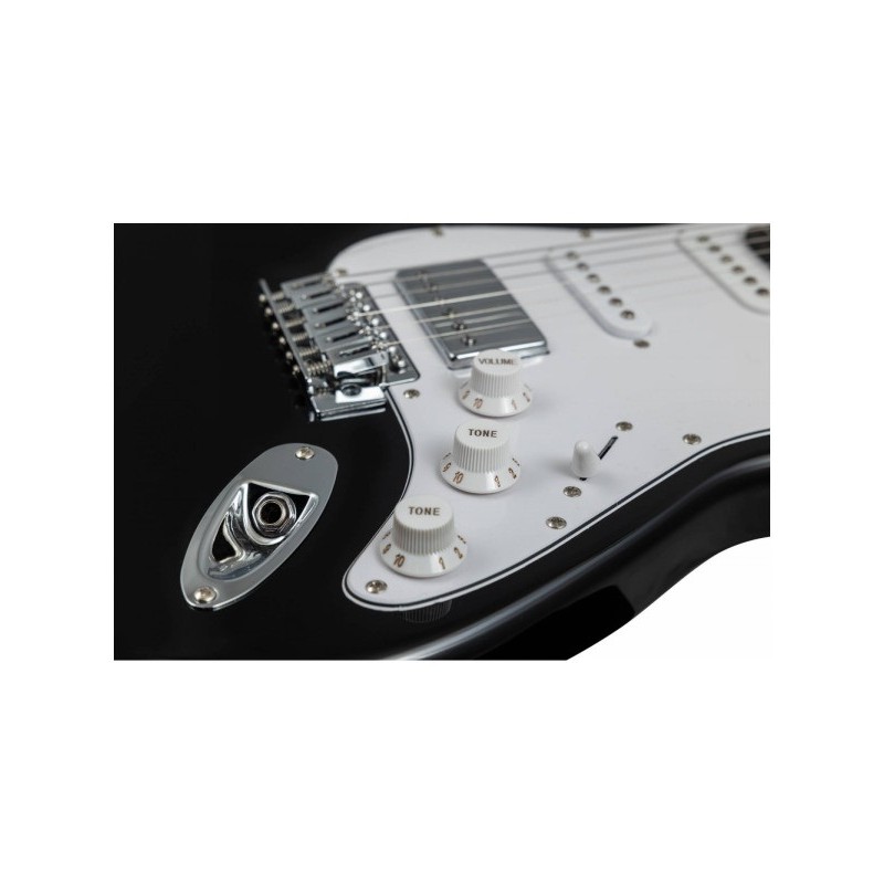 VESTON ST-HSS BK CRNA GITARA ELEKTRIČNA