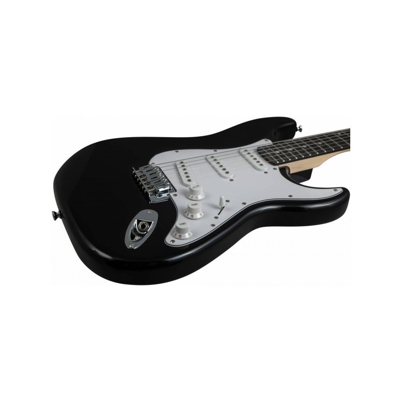 VESTON ST-SSS BK CRNA GITARA ELEKTRIČNA