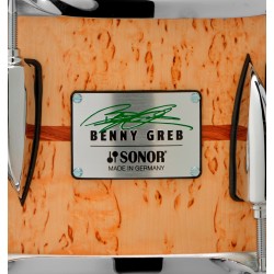 SONOR SIGNATURE BENNY GREB 2.0 13x5,75 BEECH SNARE