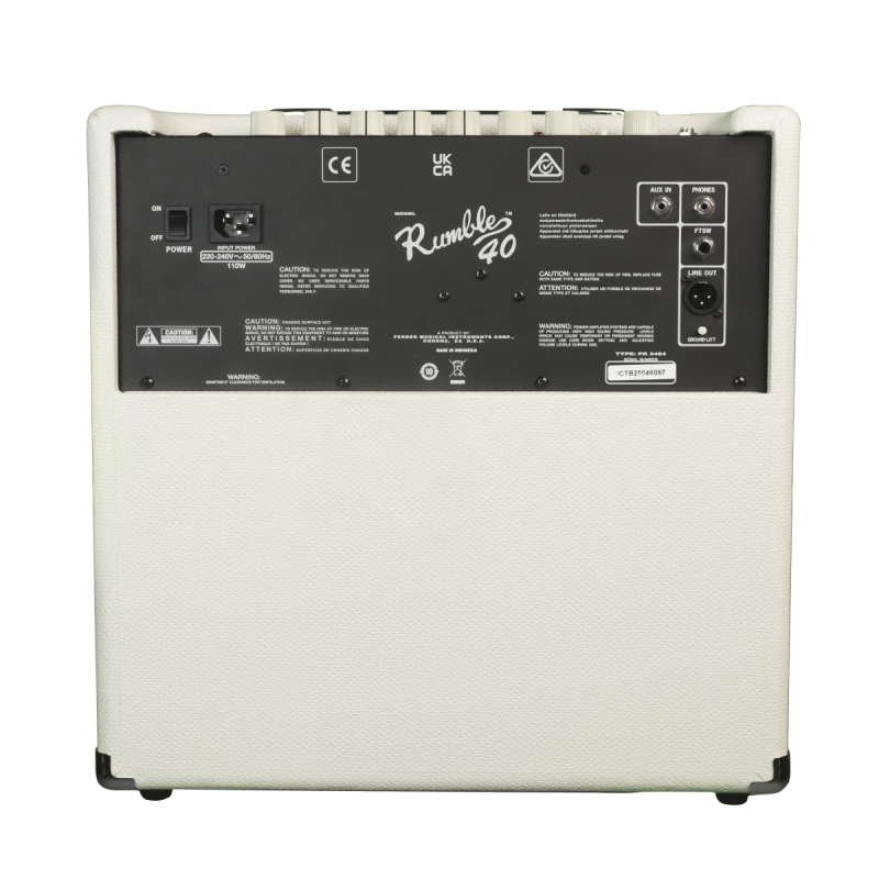 FENDER RUMBLE 40 V3 IVORY LIMITED EDITION POJAČALO