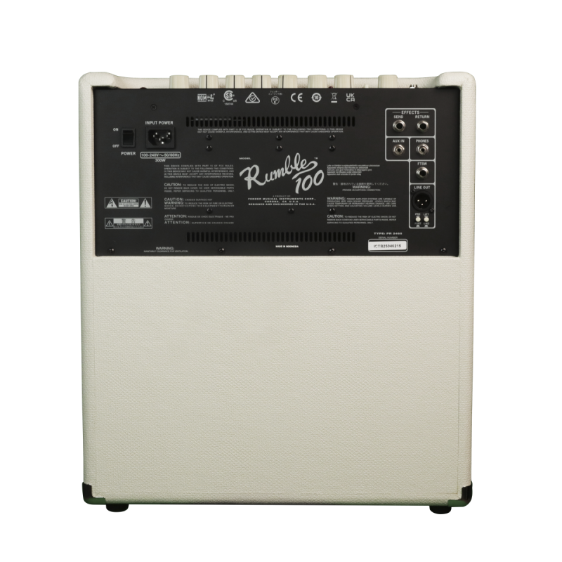 FENDER RUMBLE 100 V3 IVORY LIMITED EDITION POJAČALO