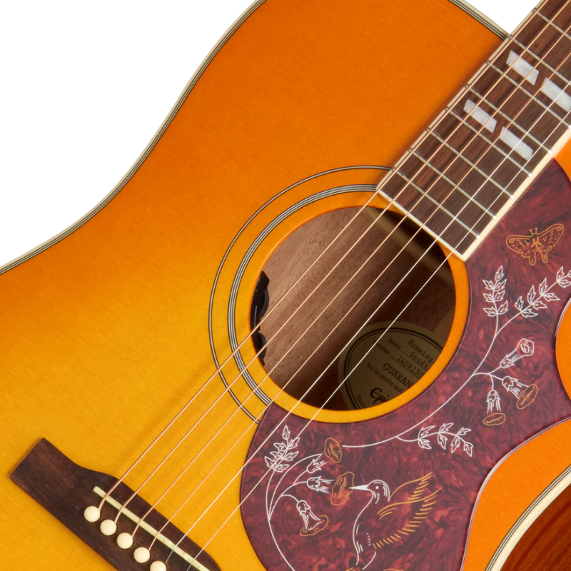EPIPHONE HUMMINGBIRD Heritage Cherry Sunburst s navlakom GITARA ELEKTRO-AKUSTIČNA