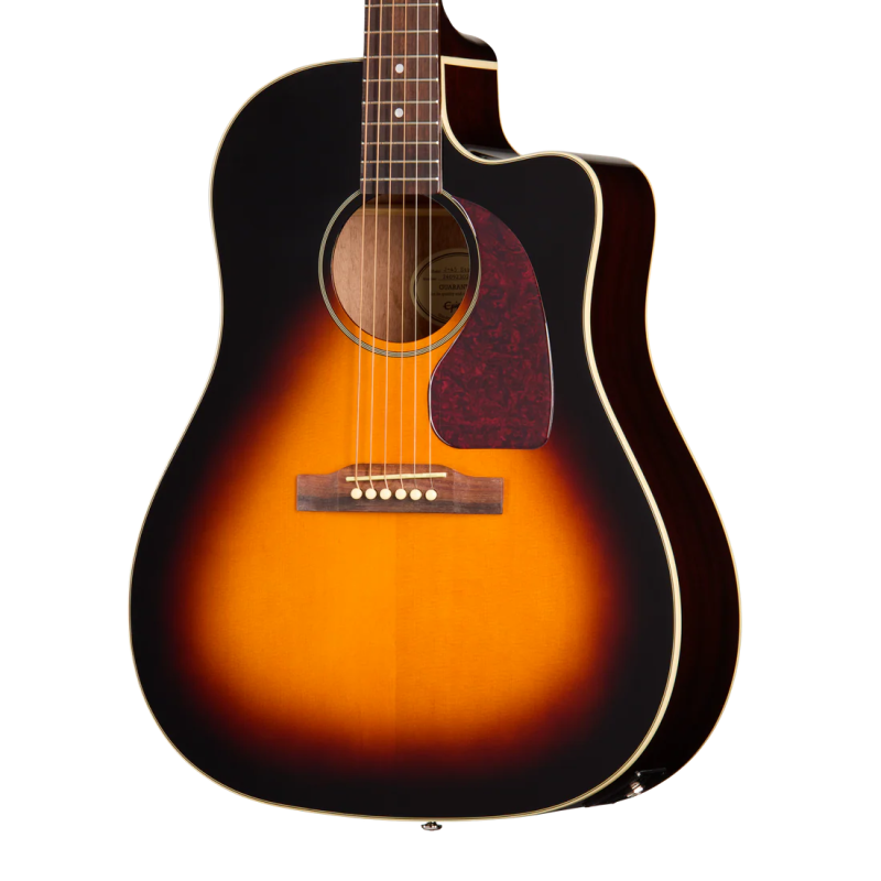 EPIPHONE J-45 STUDIO EC VINTAGE SUNBURST s navlakom ELEKTRO-AKUSTIČNA GITARA