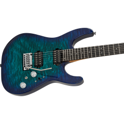 CHARVEL PRO-MOD PLUS DINKY D24 E HH 2PT QM CHLRN BRST GITARA ELEKTRIČNA