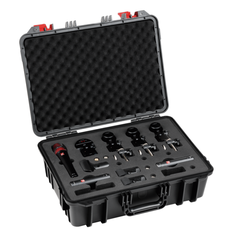 SE ELECTRONICS V PACK ARENA BLACK bubnjarski set MIKROFON
