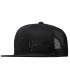 GIBSON SLASH SKULLY TRUCKER HAT ALL BLACK KAPA