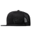 GIBSON SLASH SKULLY TRUCKER HAT ALL BLACK KAPA