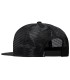 GIBSON SLASH SKULLY TRUCKER HAT ALL BLACK KAPA