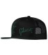 GIBSON SLASH SKULLY TRUCKER HAT BLACK/GREEN KAPA