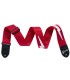 GIBSON THE LIGHTNING SEATBELT RED ASBOLT-RED REMEN