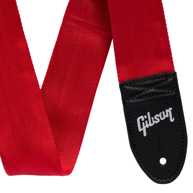 GIBSON THE SEATBELT RED ASBELT-RED REMEN