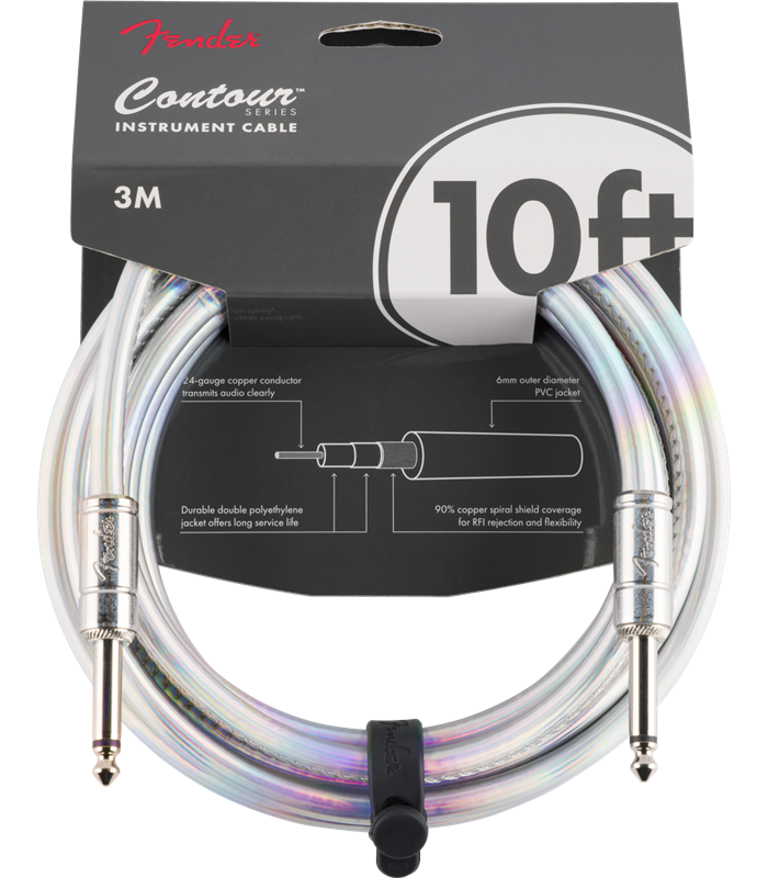 FENDER INSTRUMENT CONTOUR 10' GALAXY 3m KABEL