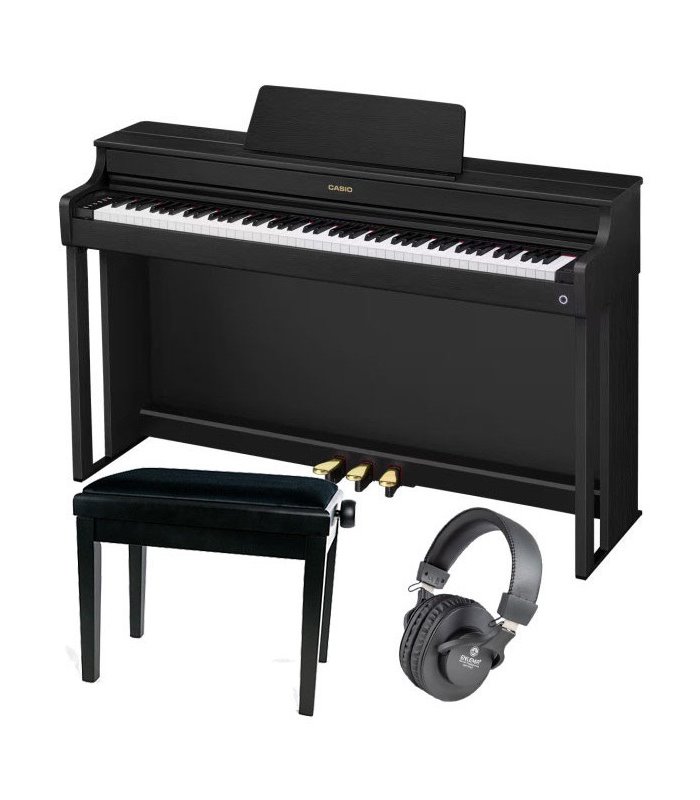 CASIO AP-300 BK SET stolica, slušalice DIGITALNI PIANINO